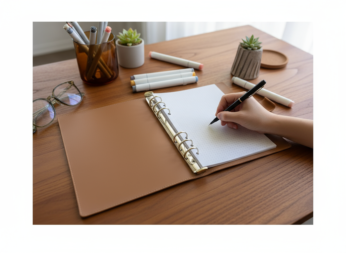 Carnet à anneaux A5