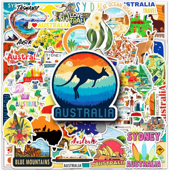 autocollants londres pour décorer carnet  de voyage et journaling 912 horizons