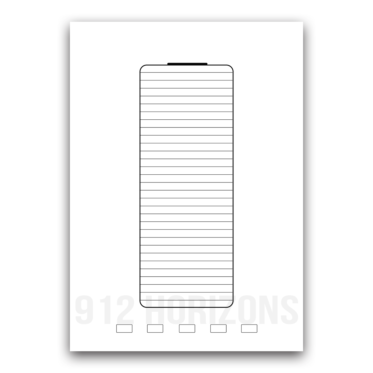 Mood tracker batterie à imprimer – fiche PDF téléchargeable pour bullet journal, planner ou carnet de suivi des émotions et du bien-être.