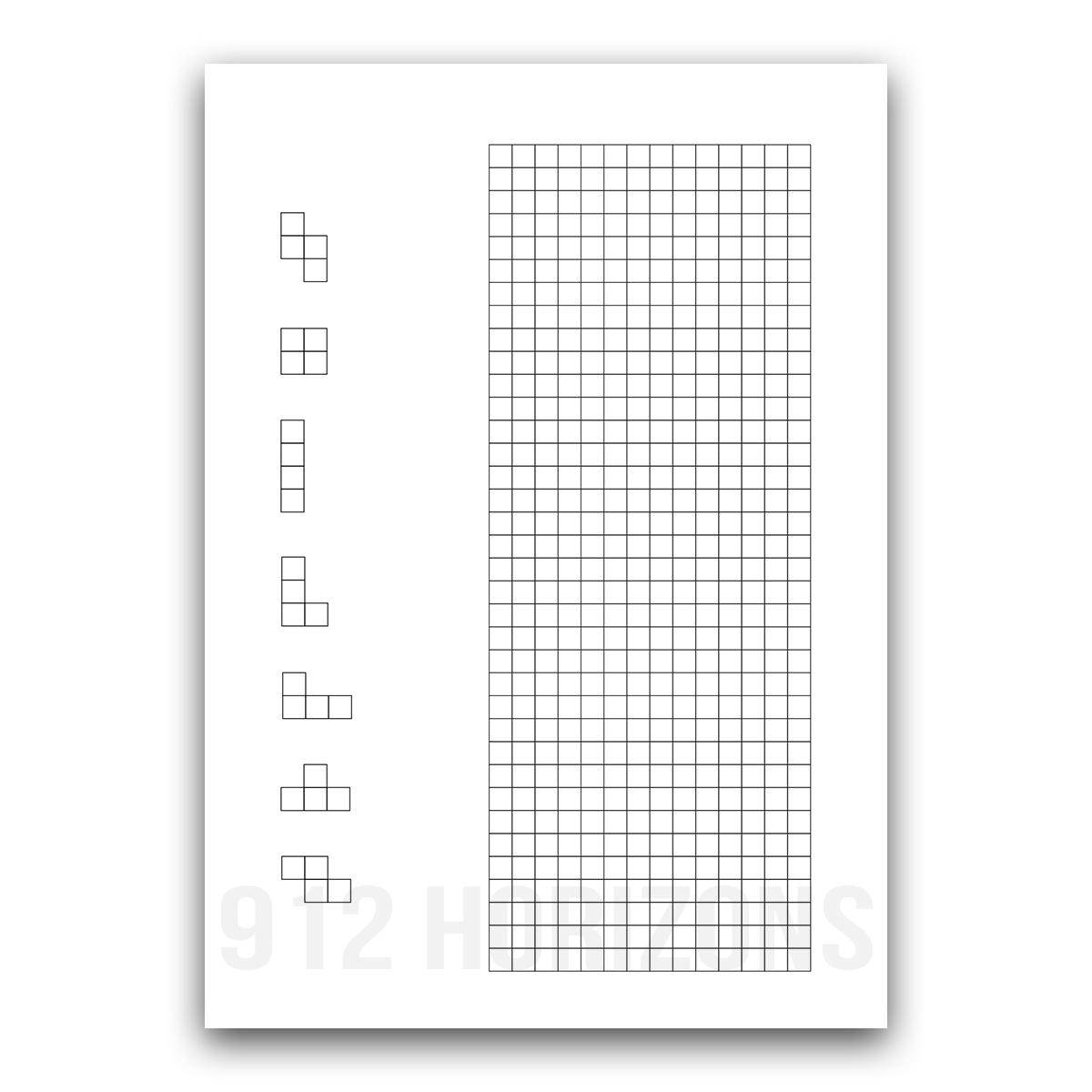 Mood Tracker PUZZLE - PDF