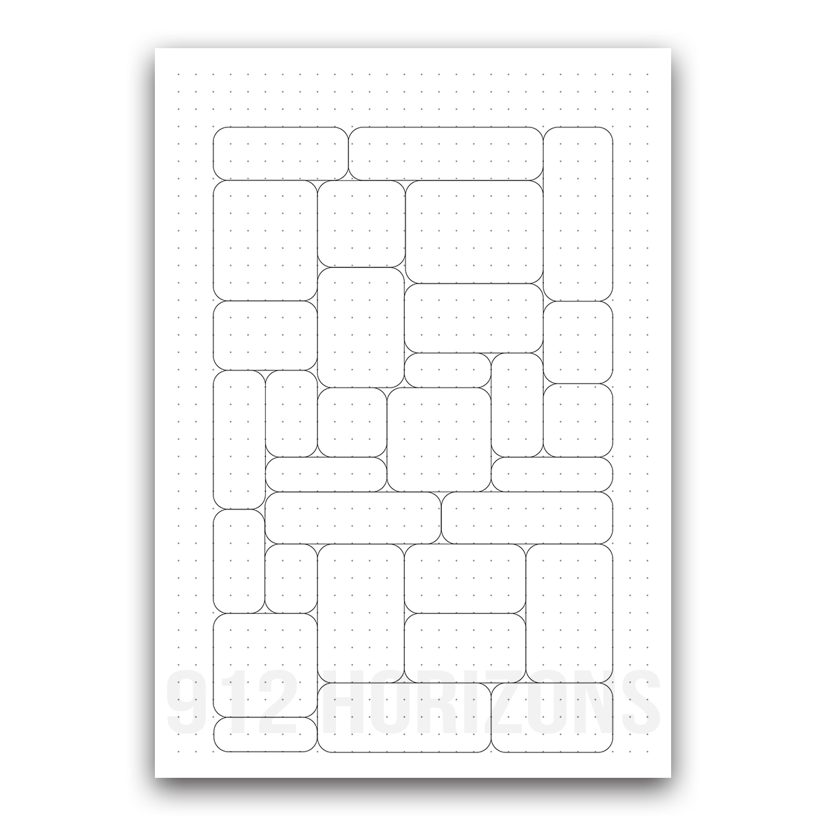 Page de mood tracker pour bullet journal et suivi de bien-être quotidien à télécharger bingo