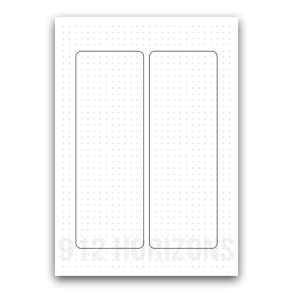 Page de mood tracker pour bullet journal et suivi de bien-être quotidien à télécharger colonnes