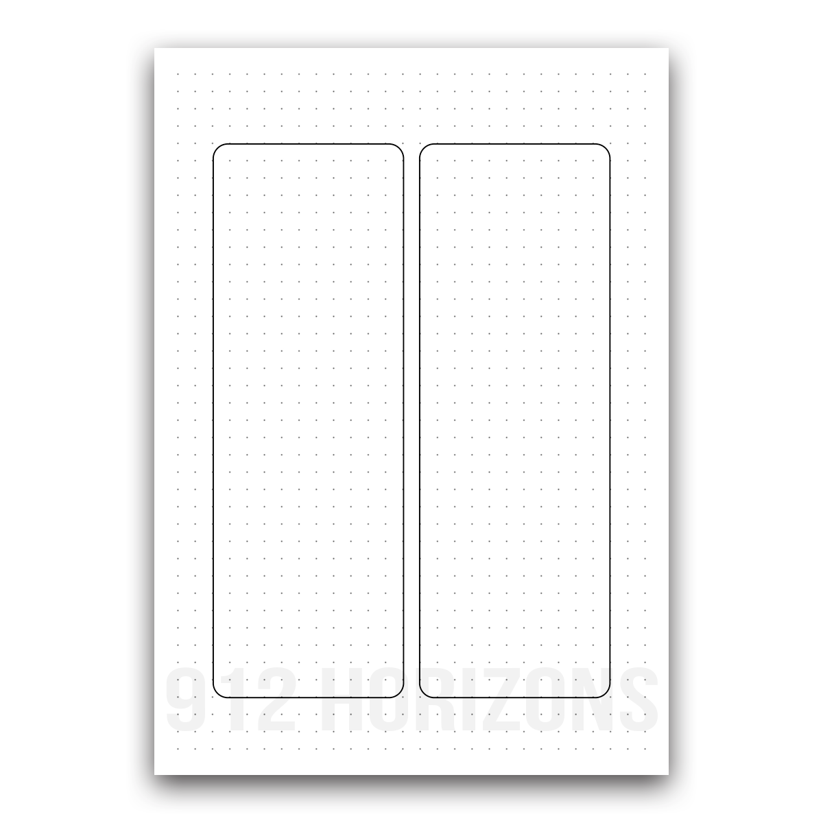 Page de mood tracker pour bullet journal et suivi de bien-être quotidien à télécharger colonnes