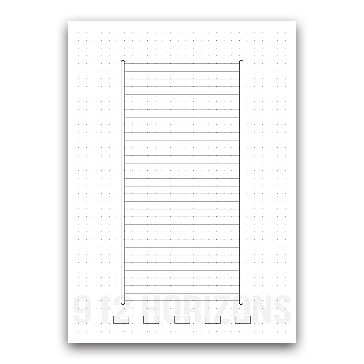 Page de mood tracker pour bullet journal et suivi de bien-être quotidien à télécharger échelle