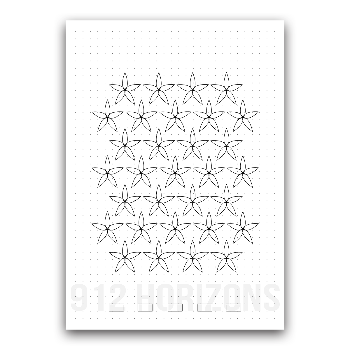 Page de mood tracker pour bullet journal et suivi de bien-être quotidien à télécharger fleurs