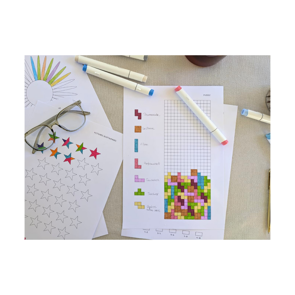 Pack de 30 Mood Trackers + 3 OFFERTS version PDF